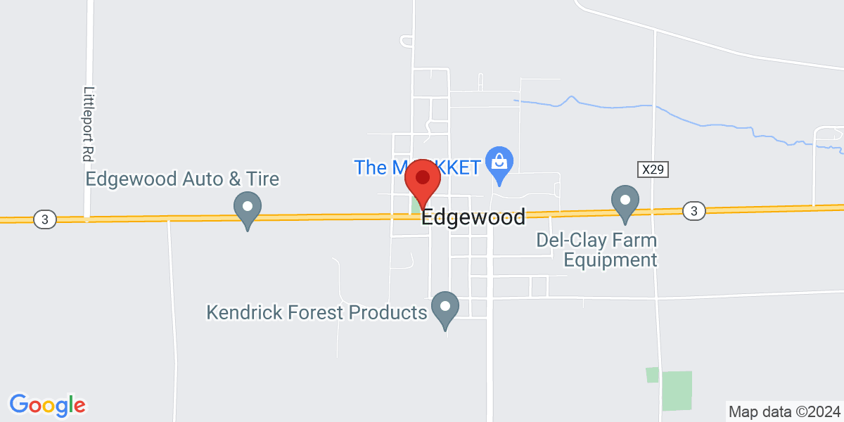 Map of Edgewood Public Library